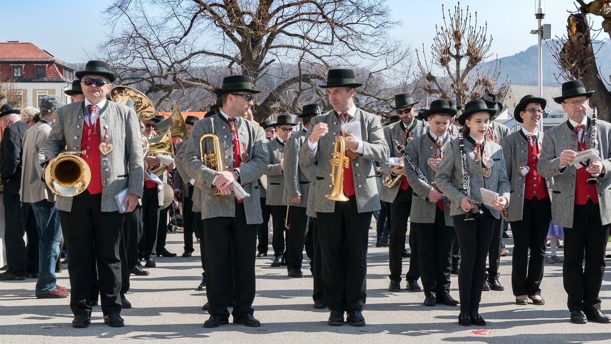 2019.03.31 Liebstattsonntag in Gmunden - Musikkapelle Gmunden